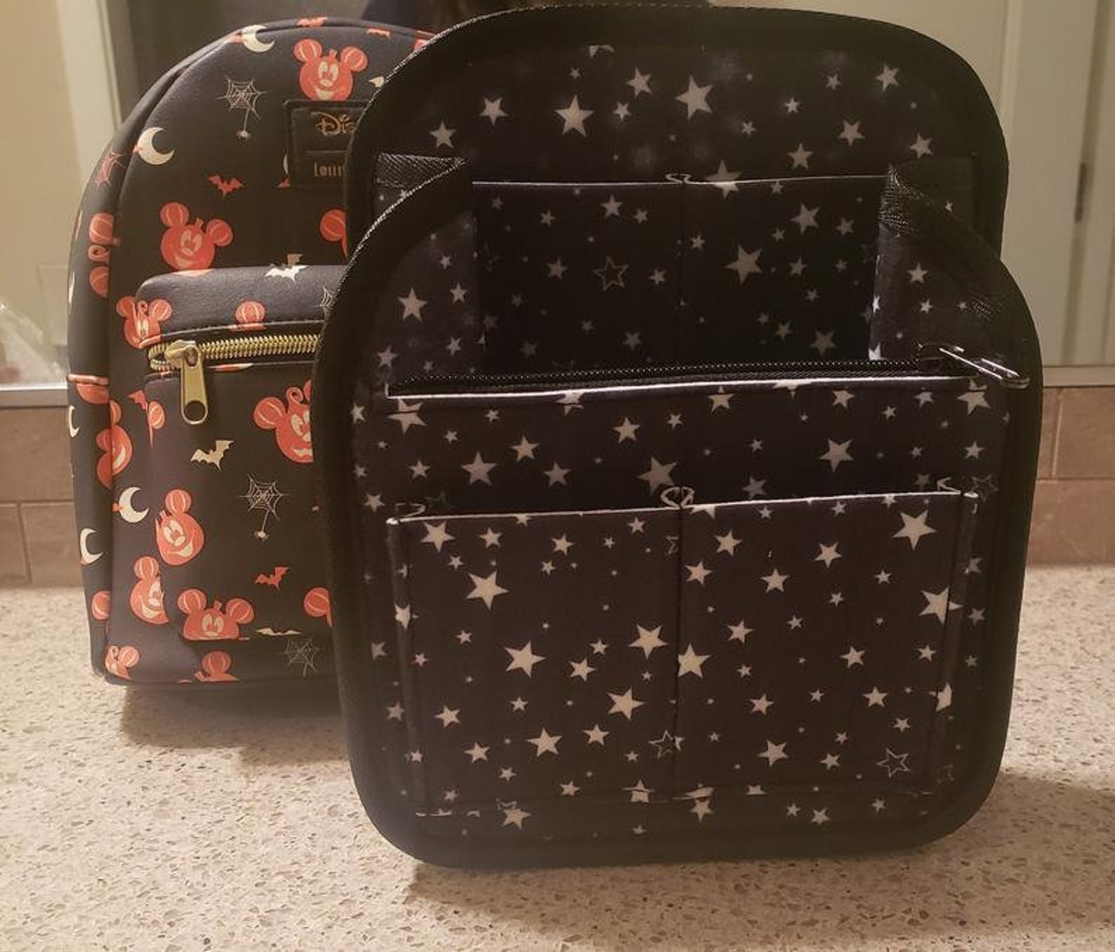 Mini Backpack Storage Organizer Insert For Loungefly Etsy