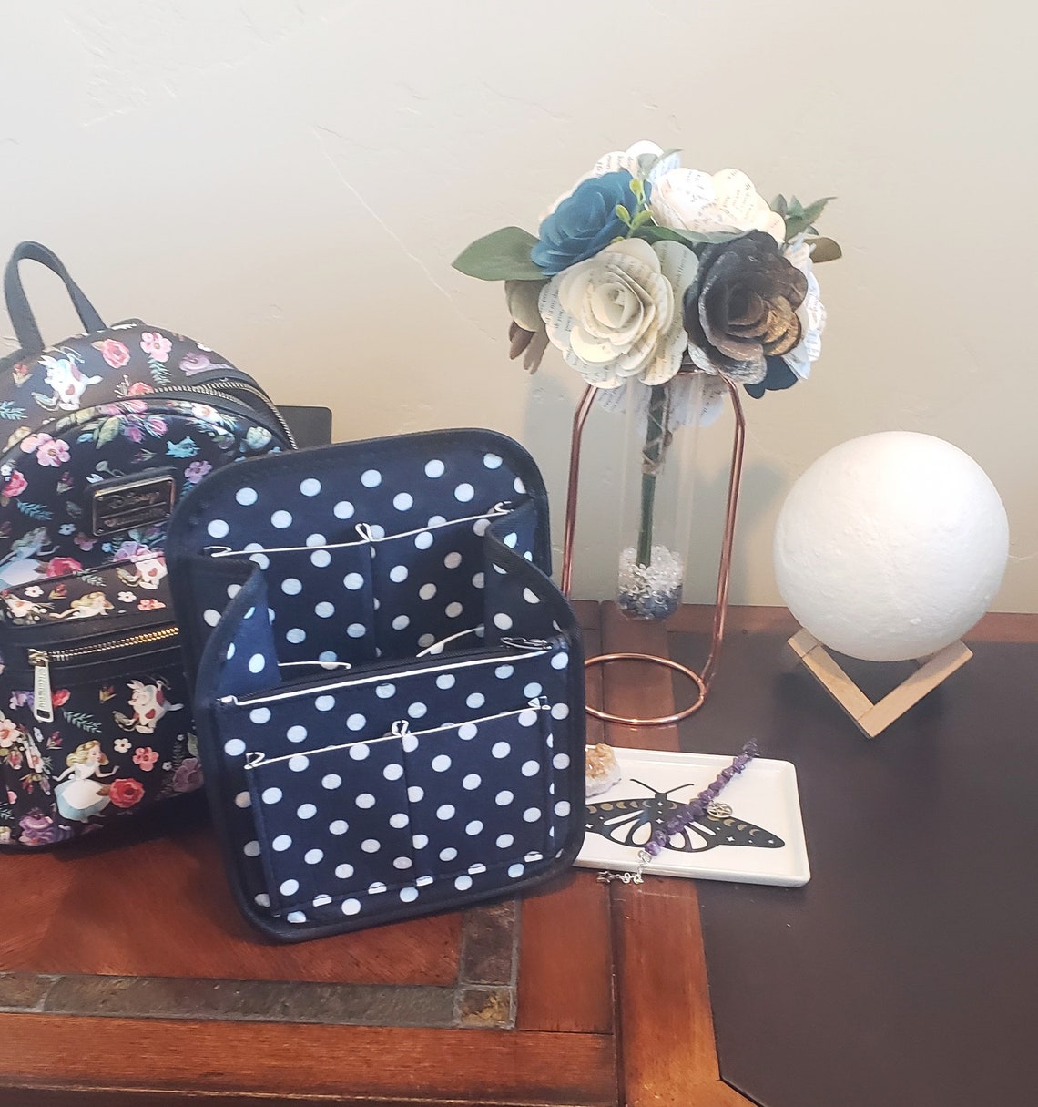 Mini Backpack Storage Organizer Insert For Loungefly Etsy