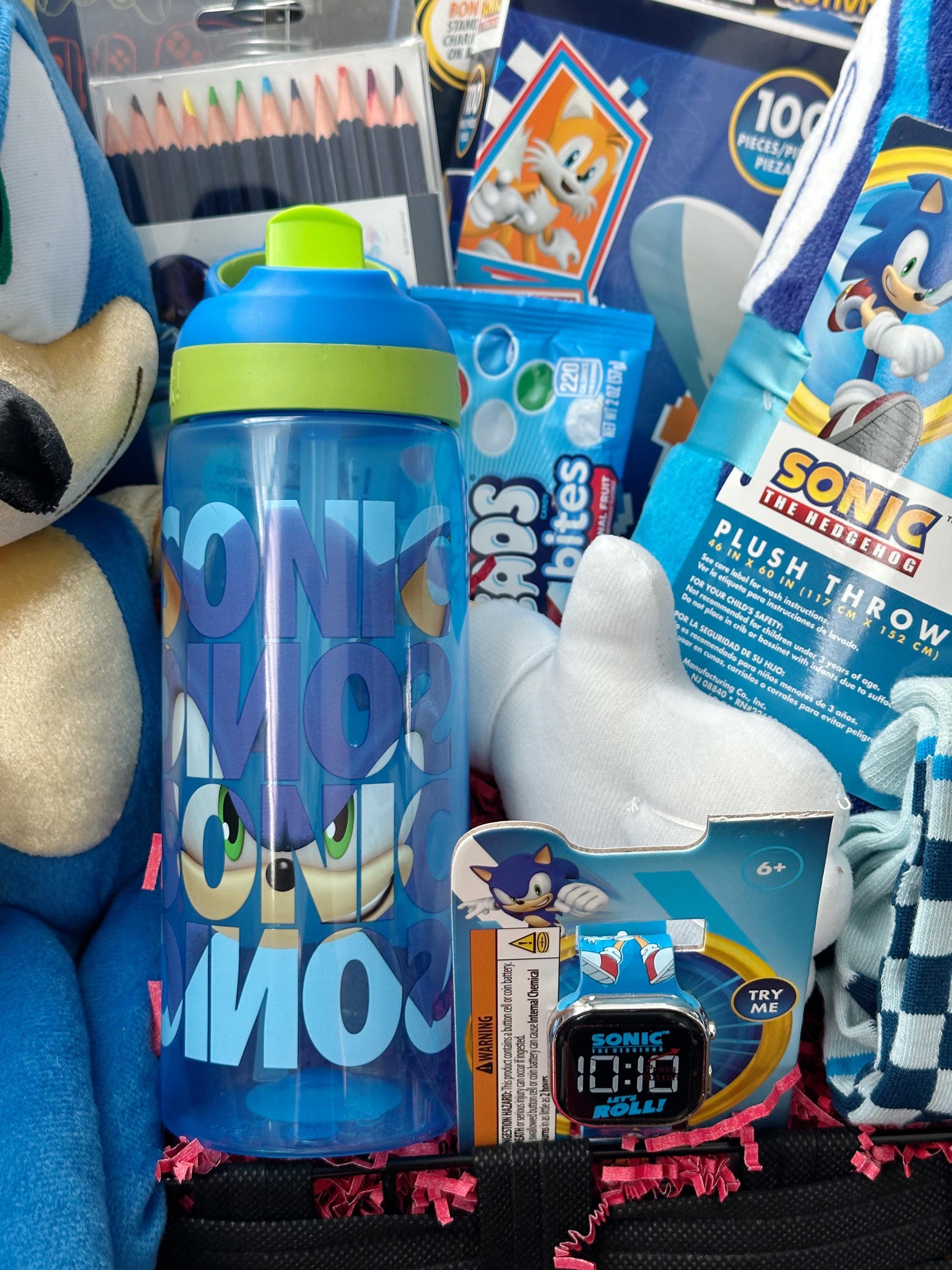 Sonic Inspired Gift Basket, Boy Birthday, Girl Birthday, Sonic