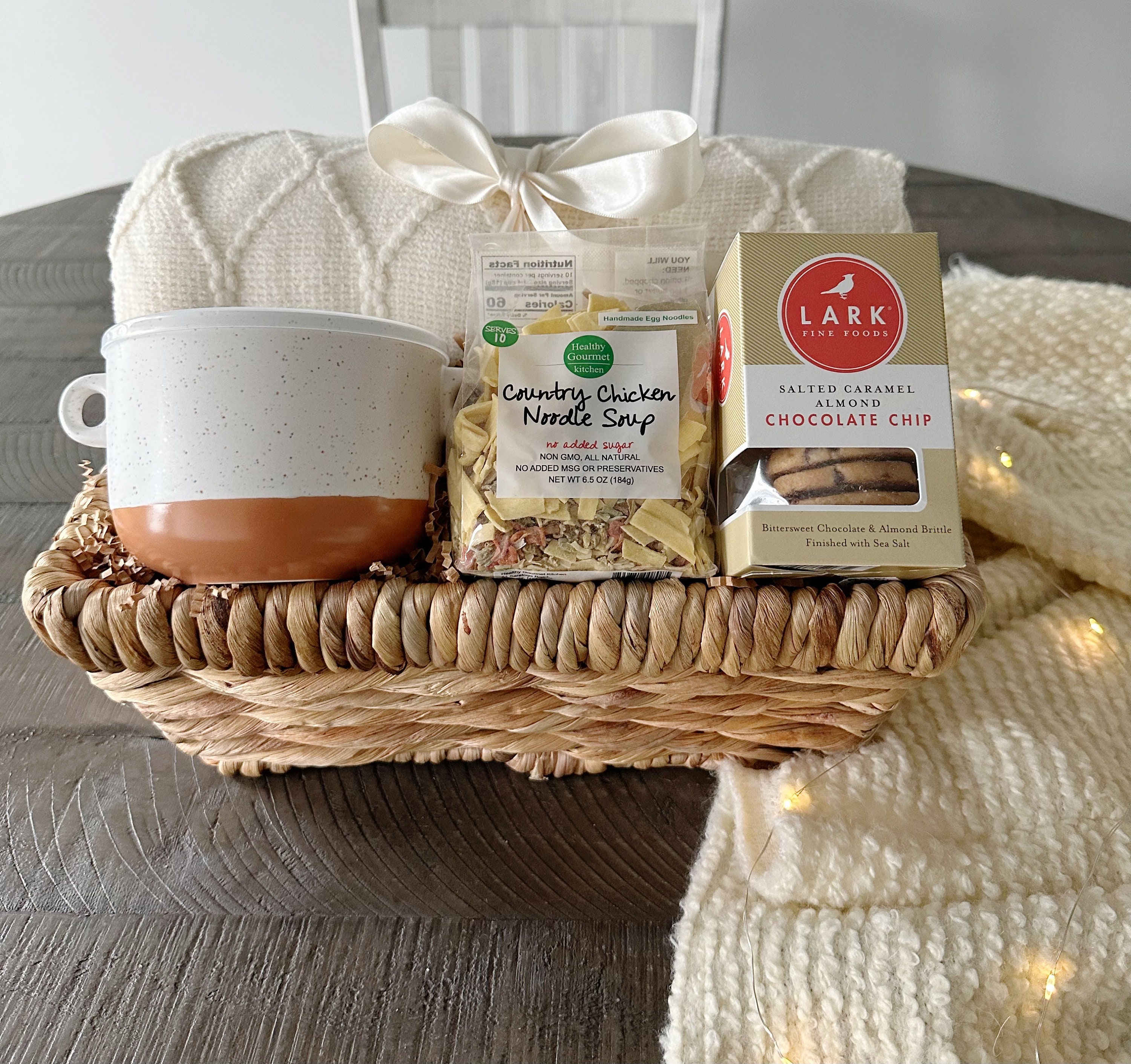 Chicken Soup Get Well Gift Basket for Men and Women