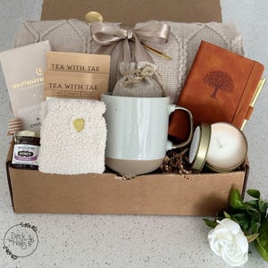 Sympathy Gift Box, Sending Hugs Care Package, Thinking of You, Bereavement Gift, Hygge Gift Box with Blanket, Comfort, Encouragement Gift