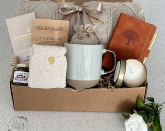 Sympathy Gift Box, Sending Hugs Care Package, Thinking of You, Bereavement Gift, Hygge Gift Box with Blanket, Comfort, Encouragement Gift