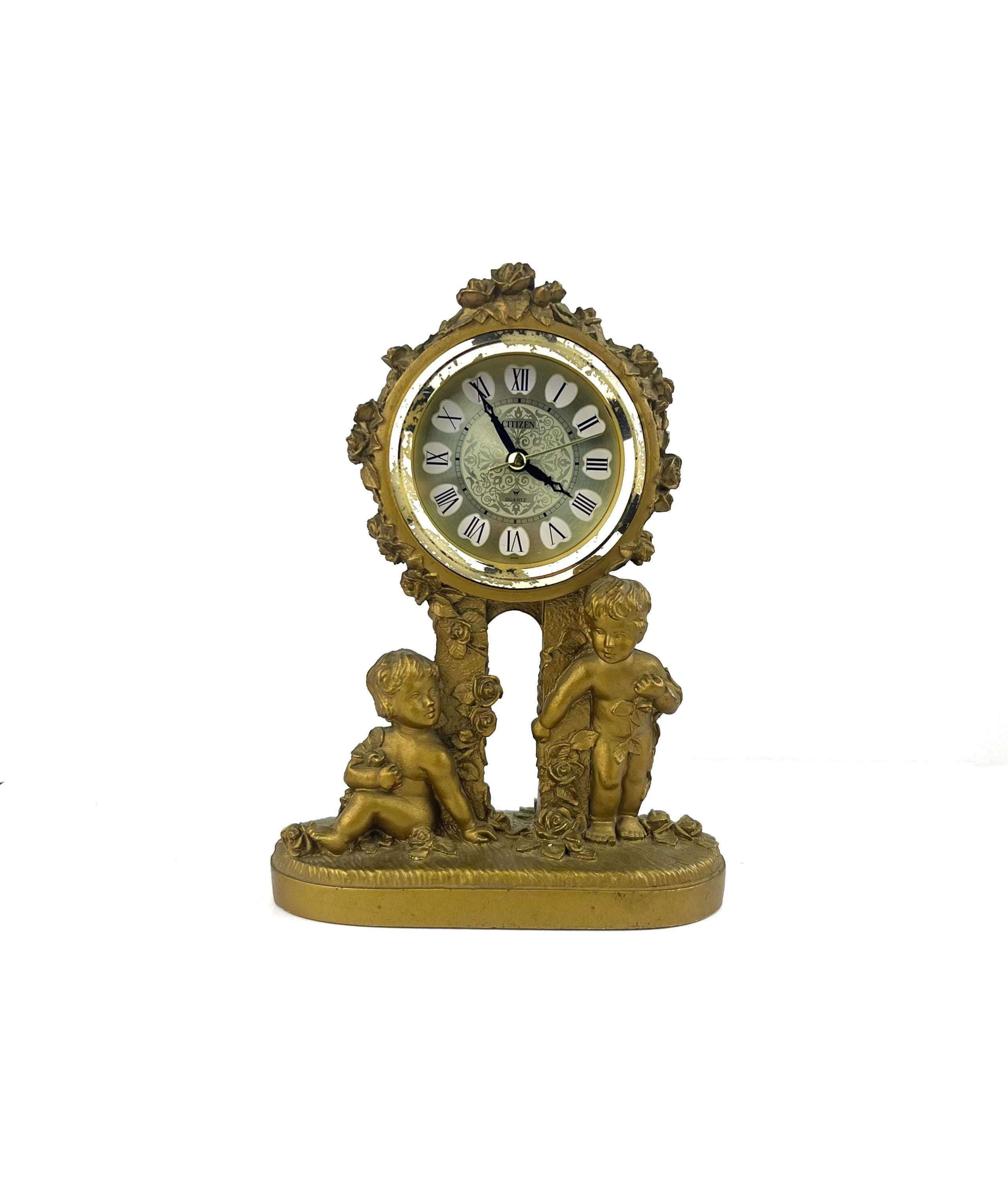 Vintage Angel Clock - Etsy