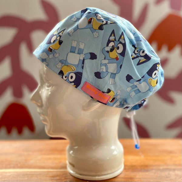 Bluey Scrub Cap