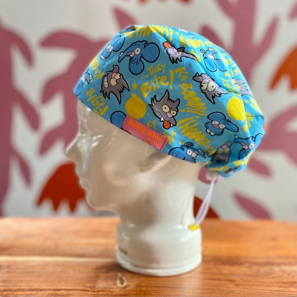 Itchy & Scratchy Scrub Cap