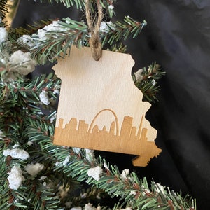 Missouri/St Louis Skyline Ornament