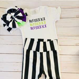 Beetlejuice baby onesie sale