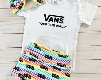 Rainbow checkerboard, Bummies, Shorts, Toddler, Birthday, Skater, Baby girl, Baby boy, Gender neutral, Bodysuit, Rainbow baby