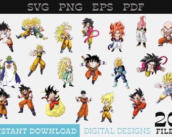 Dragon Ball Stencil Etsy Dragon Ball Stencil Etsy