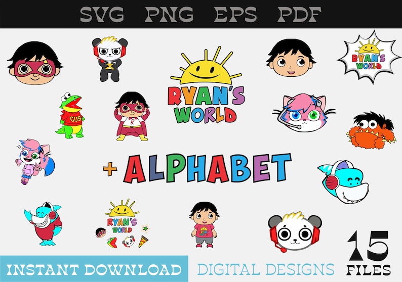 Download 36 Ryan S World Clipart Gif Alade