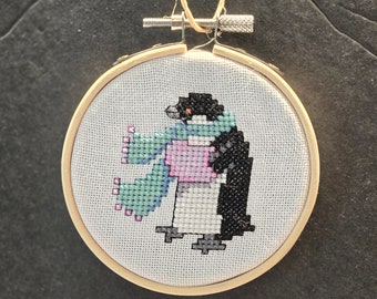 Penguin with Muff