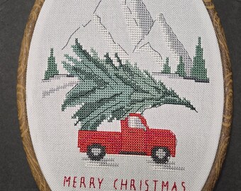 Christmas with a truck