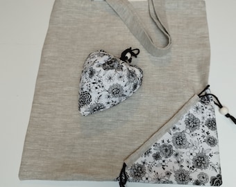 Foldable cotton tote bag - Shopping bag - Zero waste