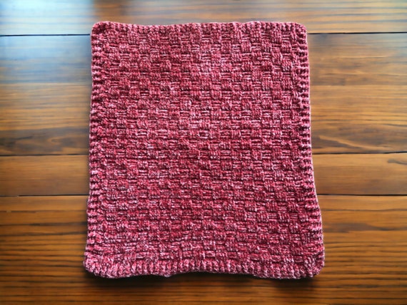 Crochet Velvet Baby Blanket Crochet Basket Weave Baby Blanket Pink Crochet Velvet Baby Blanket Newborn Baby Blanket Etsy Canada