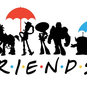 Disney Decal, Toy Story, Buzz Lightyear, Woody, Friends
