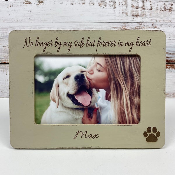 Pet Memorial Picture Frame Pet Loss Picture Frame Pet Frame Pet Picture Frame Cat Frame Dog Frame Pet Memorial Gift Pet Loss Gift