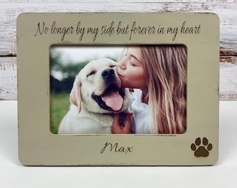 Pet Memorial Picture Frame Pet Loss Picture Frame Pet Frame Pet Picture Frame Cat Frame Dog Frame Pet Memorial Gift Pet Loss Gift