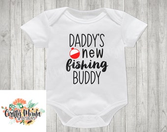 Papas neuer Angelfreund svg | Baby Angeln Schnittdatei | Sublimationsdesign | Digitaler Download | PNG DXF PDF Enthalten