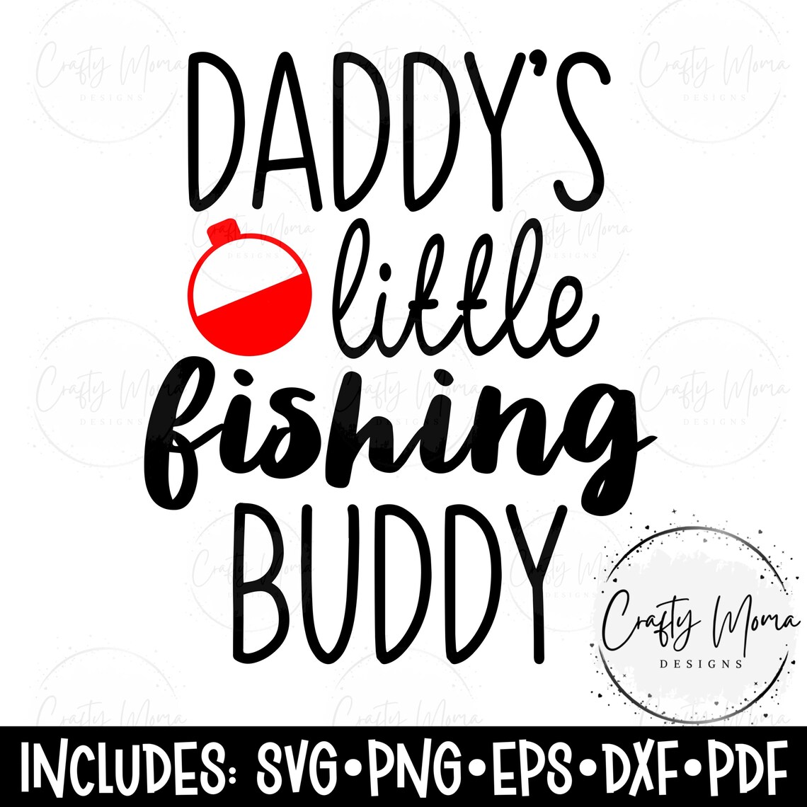 Daddy's Little Fishing Buddy SVG PNG DXF | Baby Boy Svg | Fishing Cut ...