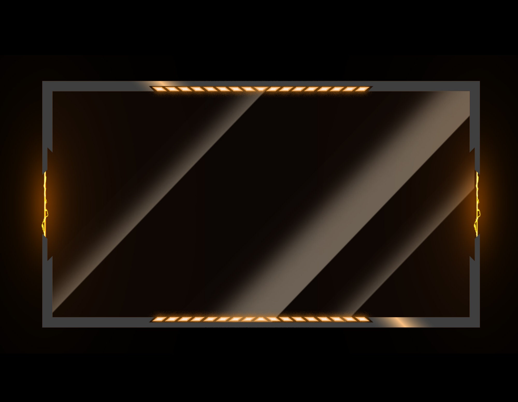 Electron Desktop Overlay Electron Neon Animated Twitch Webcam Overlay (instant Download) - Etsy