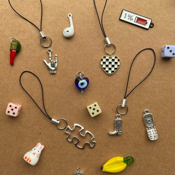 Simple Fun Phone Charms