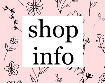 Shop Info