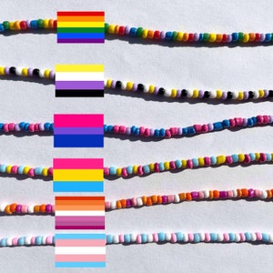 Perle stolz Halskette | Regenbogen Halskette