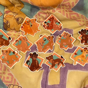 90&#39;s Comfort Lion Cub Vinyl Decal Stickers