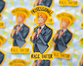 Professional Rage Baiter Vinyl Sticker (Waterproof)