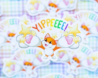 YIPPEEEEE! Vinyl Sticker (Waterproof)