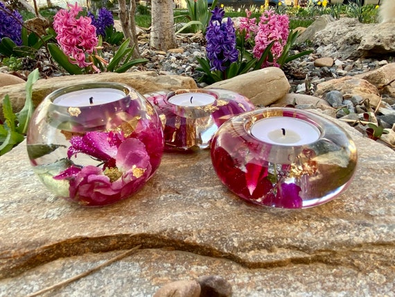 Flower 2024 tea lights
