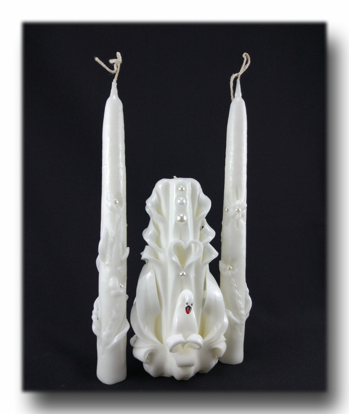 Handmade White Swan Candles for Wedding. Gifts for mothers Etsy