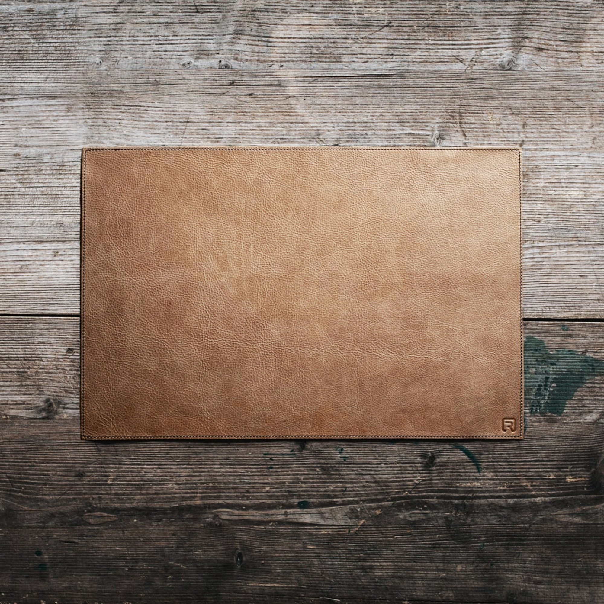 4 8x PREMIUM Beige Leather Placemats Waterproof and Robust Etsy