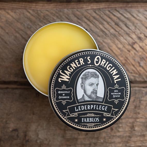 Natural Leather Care Balm – With Oils and Waxes for conditioning Leather Goods