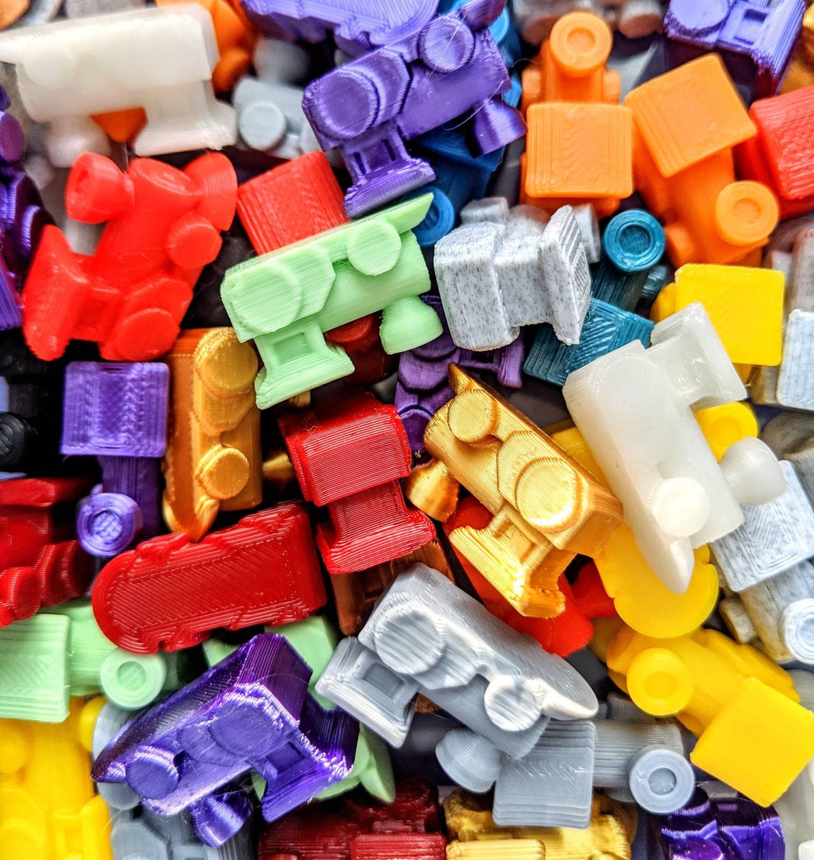 Train Game Pieces Etsy