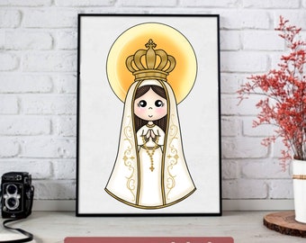 Fatima Tattoo Etsy