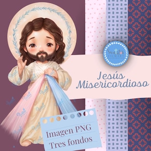 Jesus of Divine Mercy PNG Download Catholic Religious Clipart Digital Illustration with Transparent Background for DIY Projects Misericordia