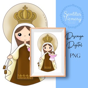 Nostra Signora del Monte Carmelo,Sacro PNG Download,Nossa Senhora do Carmo - Scarica Sagrado em PNG/Nuestra Señora del Carmen scarica in PNG.