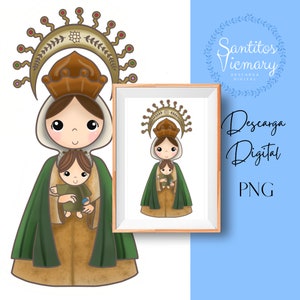 Nostra Signora della Consolazione o Vergine della Consolazione / Download digitale/illustrazione della Vergine della Consolazione.
