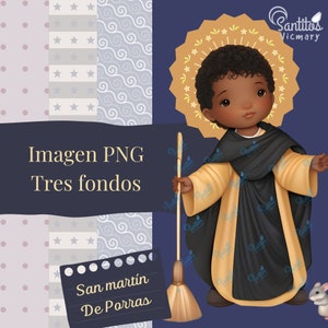 Saint Martin de Porres/cyfrowe PNG clipartów do pobrania/inspiracja i oddanie w projekcie/nabożeństwo chrześcijańskie/Saint Martin de Porras