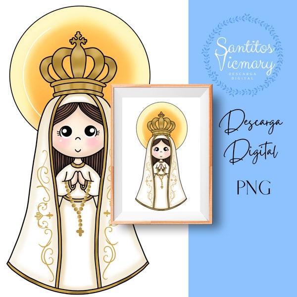 Descarga Digital,Virgencita de fatima, virgen de fatima,Digital Download, Virgin of Fatima, Virgin of Fatima, Download digital,Virgem