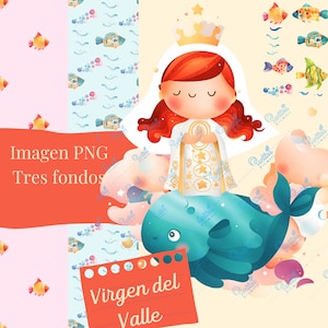 Virgen del Valle, de Notre-Dame de la Vallée : Téléchargement numérique Clipart et documents numériques (r)