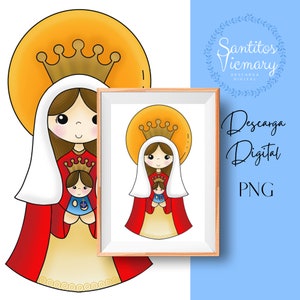 Divine Downloads: Virgen de Coromoto | Virgem de Coromoto | Virgen of Coromoto, descarga Digital PNG.