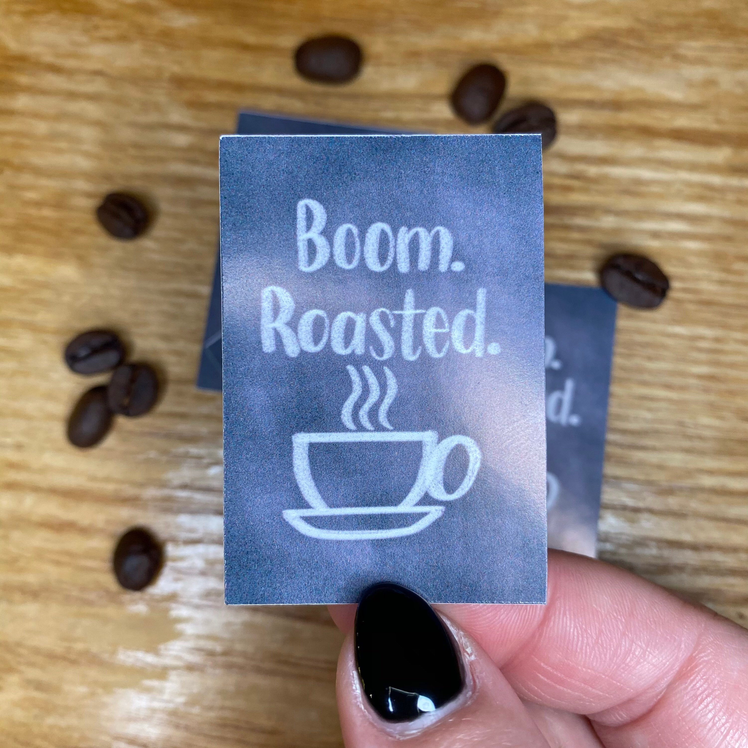 Boom Roasted the Office Sticker Glossy Sticker for Laptops Etsy