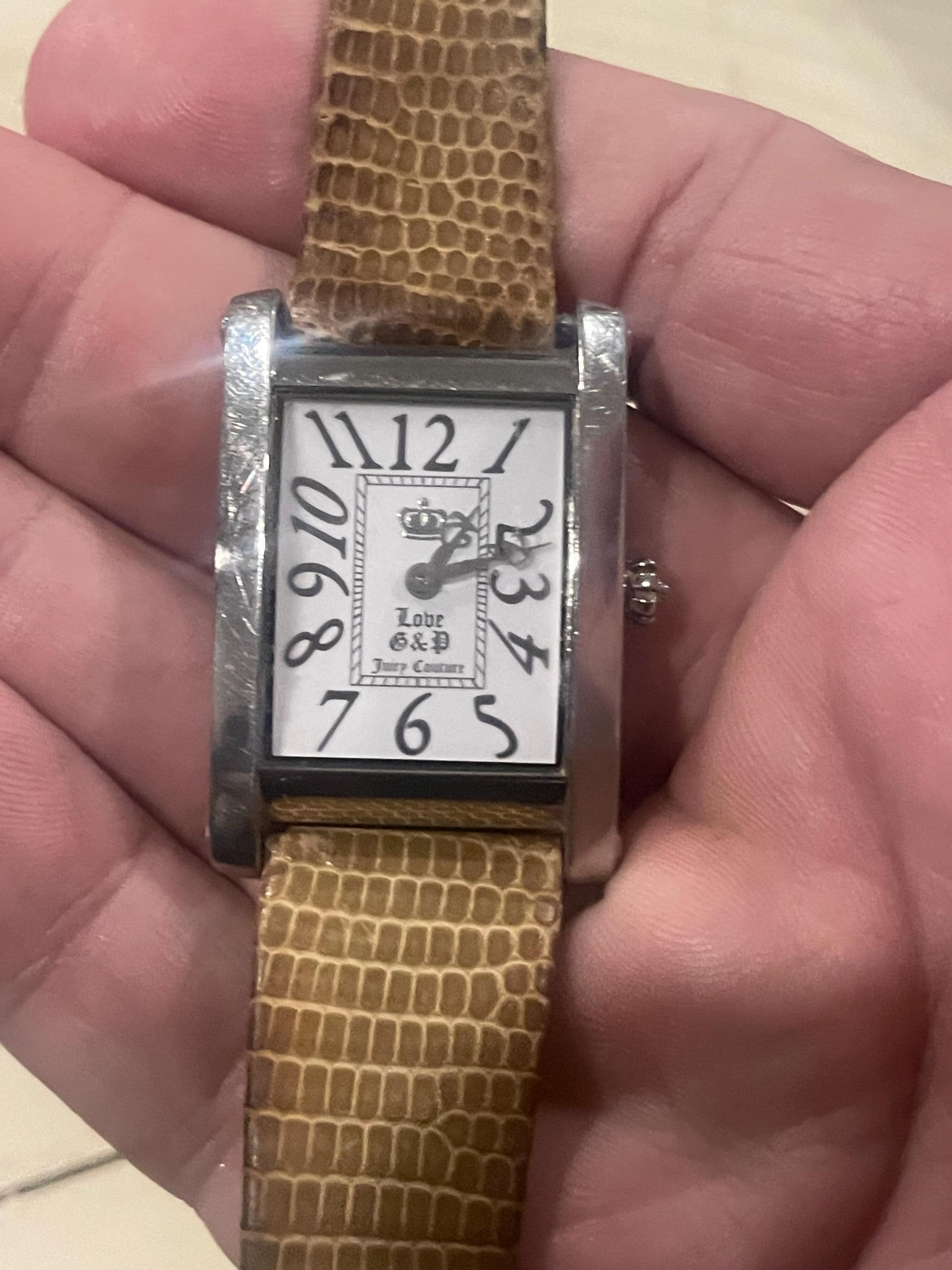 Juicy Couture Womans Wrist Watch Watch Timepiece Genuine 