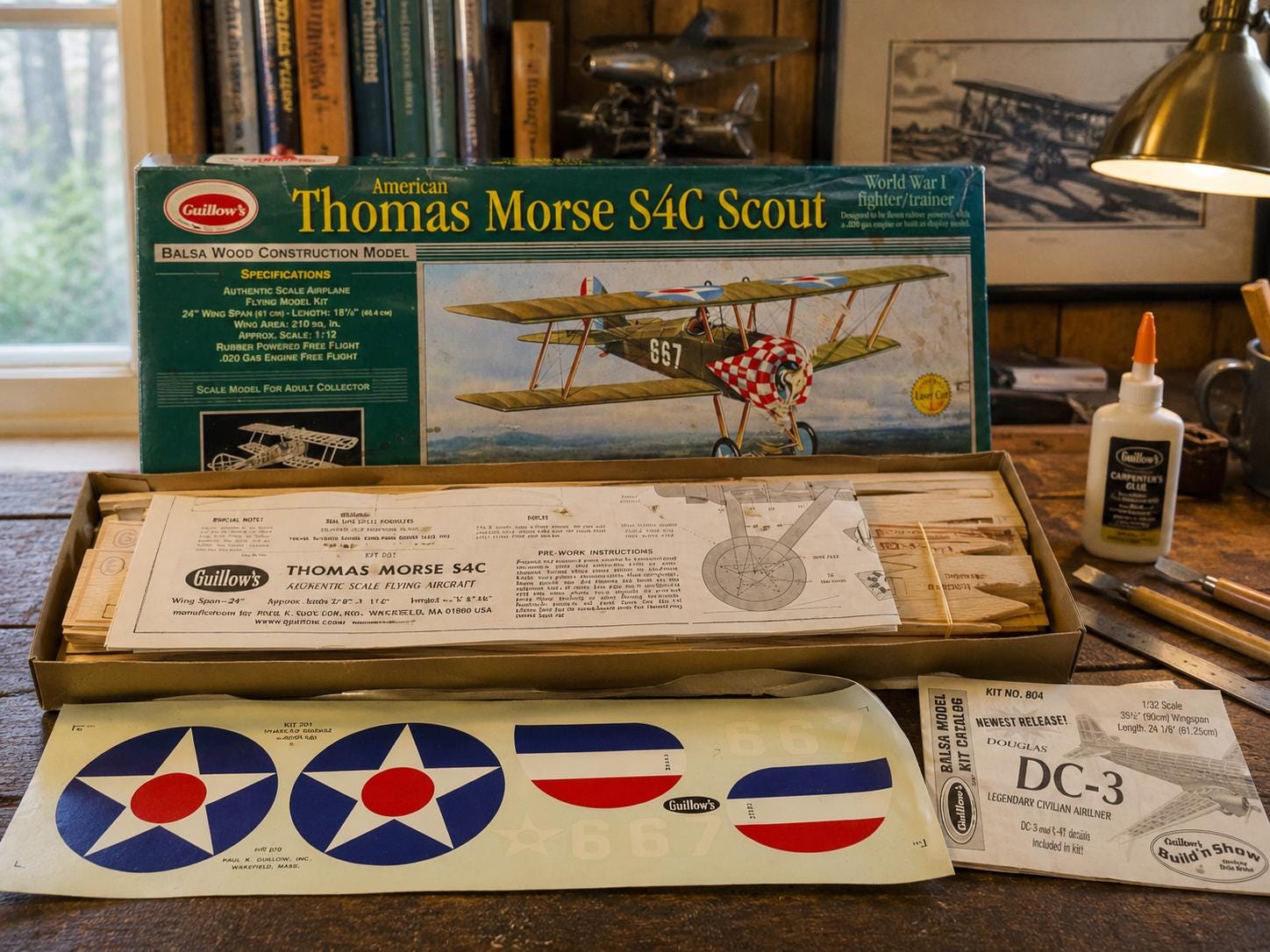 Kit Avion En Bois Balsa – Maquette Volante à Construire – Élastique Motorisé – Vole Vraiment – Dès 14 Ans – Modélisme Aéronautique
