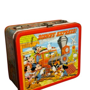 ヴィンテージ 1973 ディズニーエクスプレス メタルランチボックス