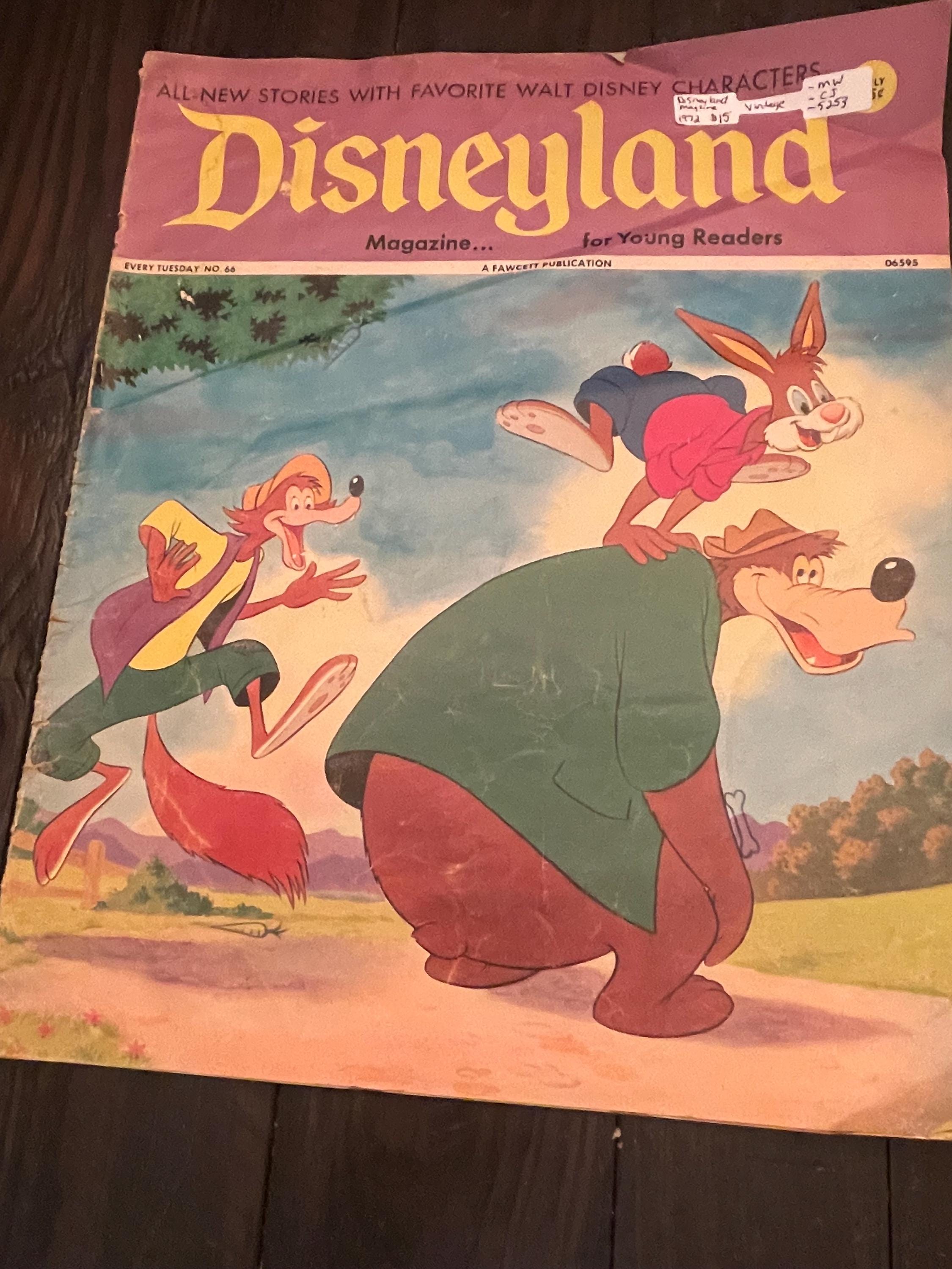 Vintage disneyland magazine - Etsy 日本