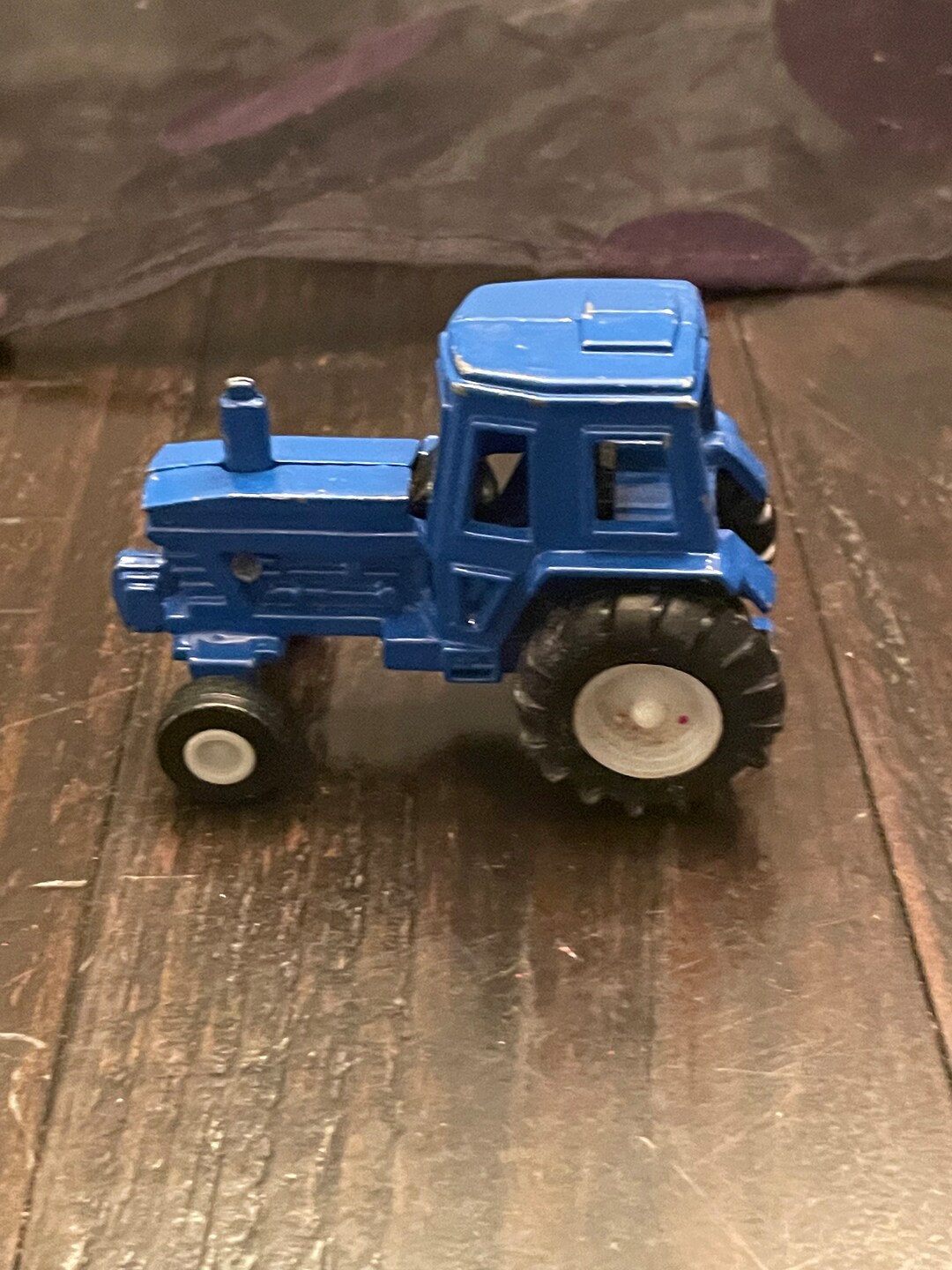 Tootsy Toy Tractor Made in the Usa 1992 Blue Vintage Etsy