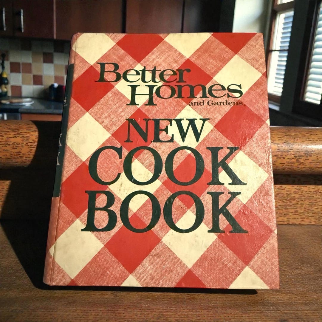 Vintage Better Homes and Gardens New Cook Book | 1950s Ring Binder ...